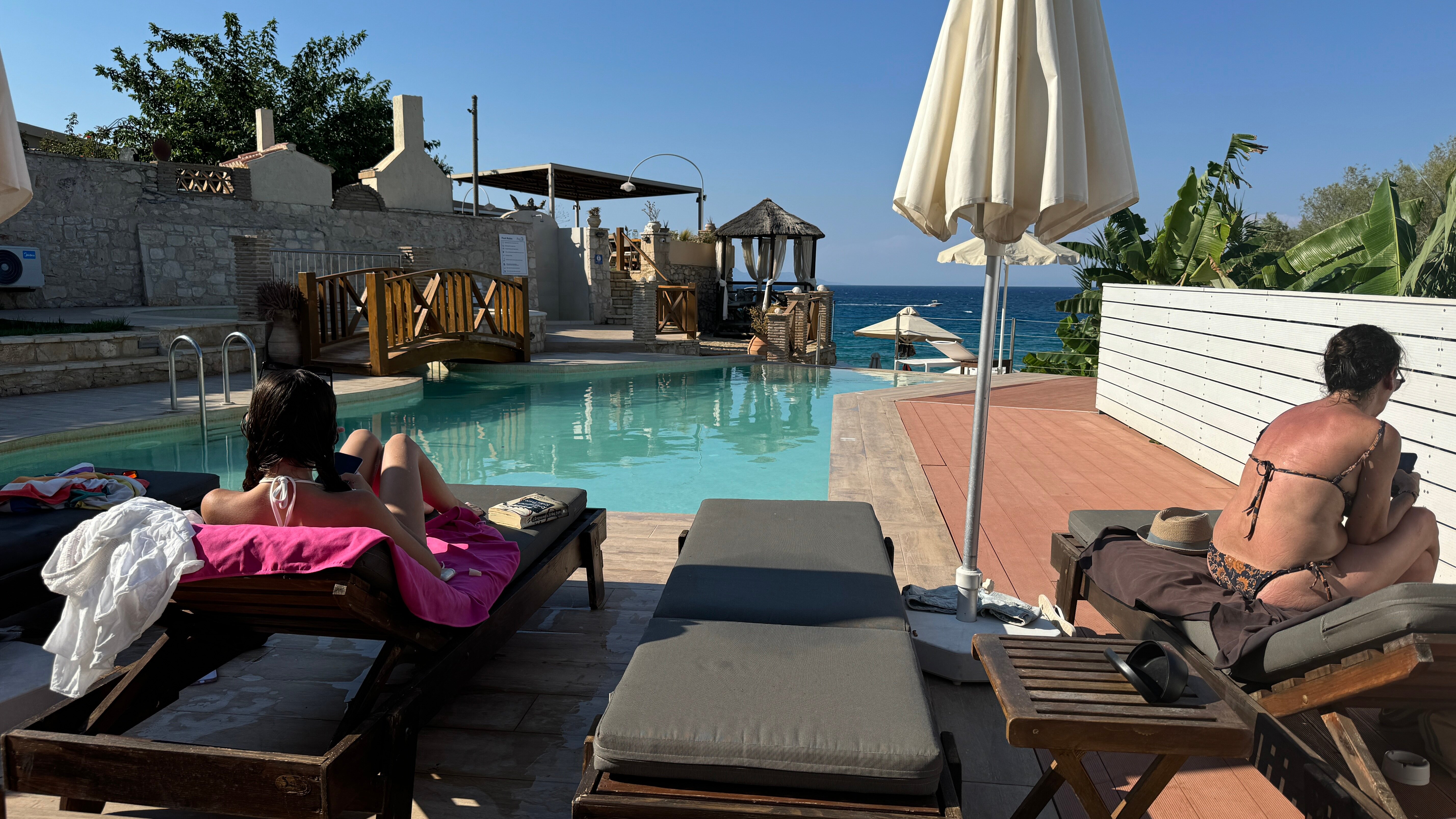 Porta del Mar Beach Hotel-泳池