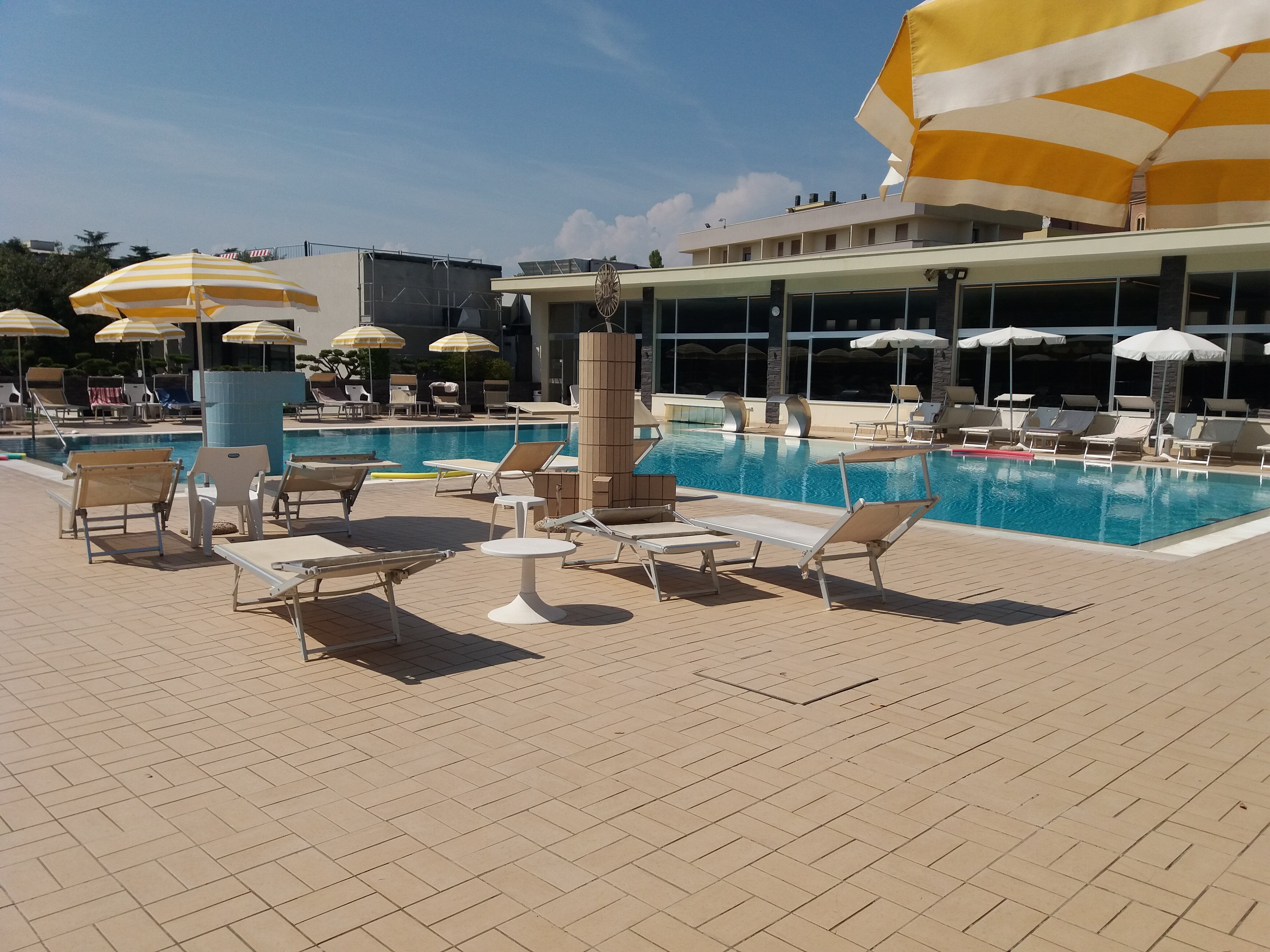 Hotel Marco Polo Terme-泳池