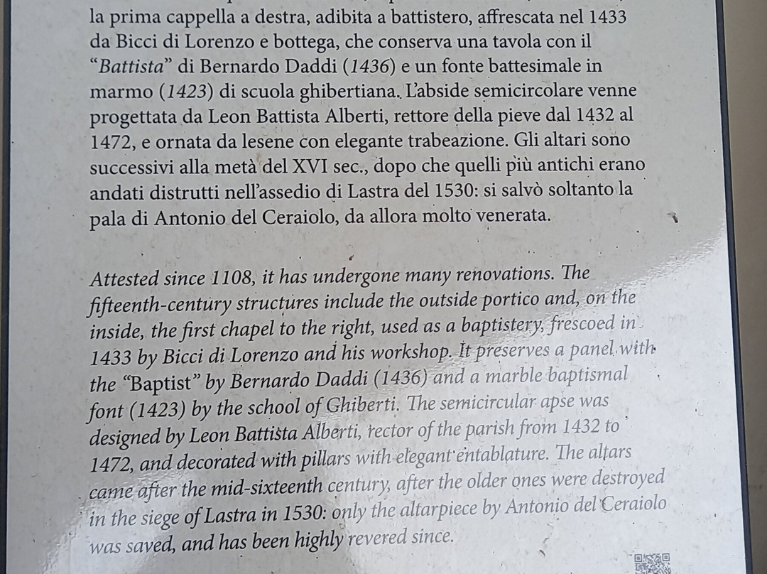 Pieve Di San Martino a Gangalandi-Lastra a Signa必去景点