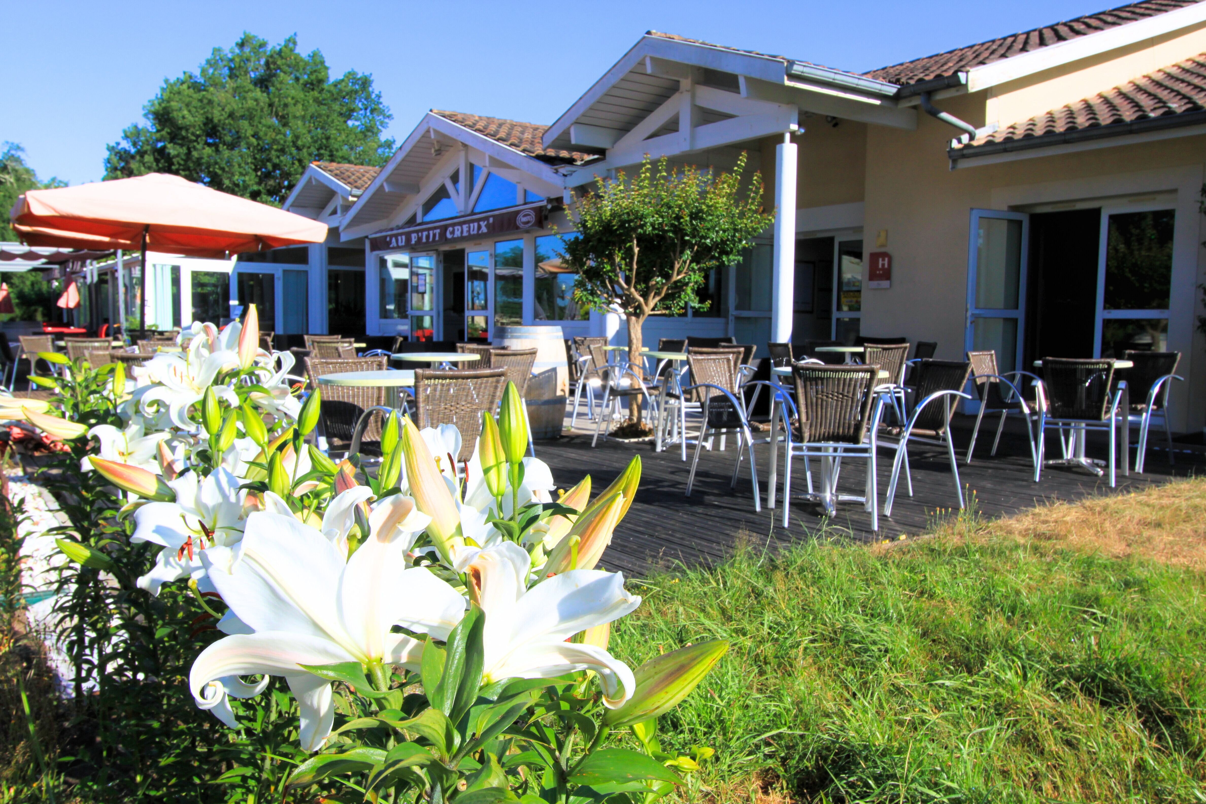 Hôtel Au P'tit Creux Des Landes-浴室