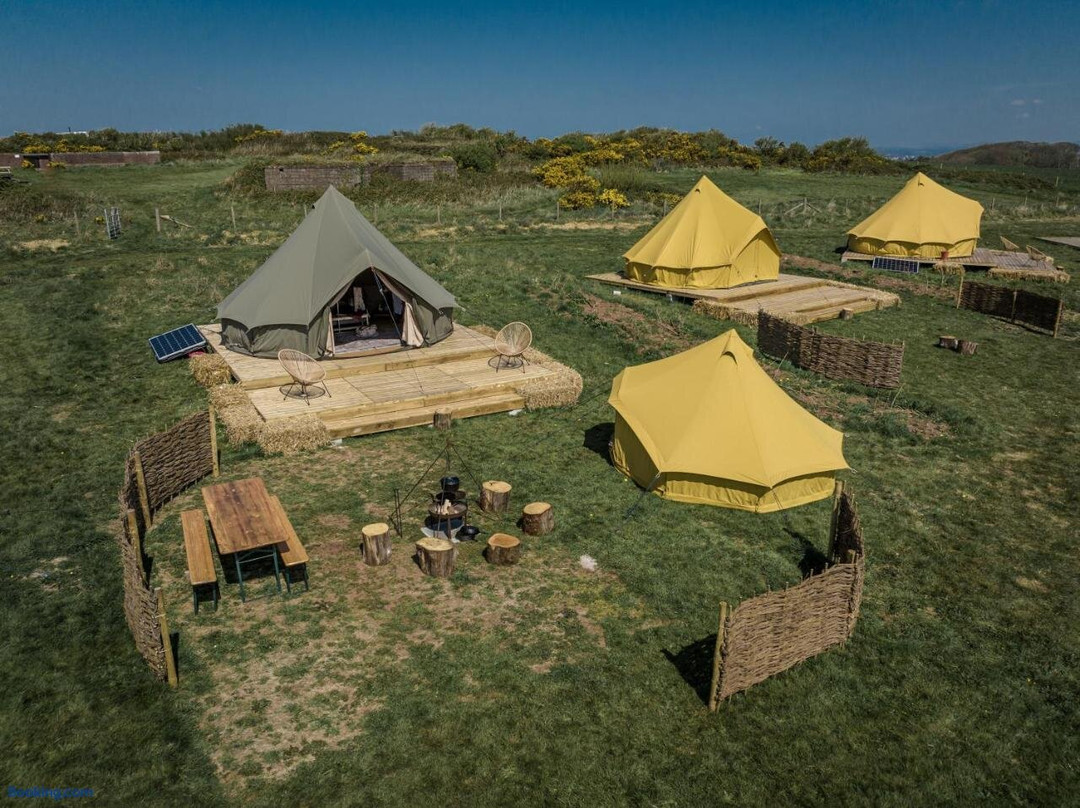 The Sea Forts Cornwall, Wild Costal Camping