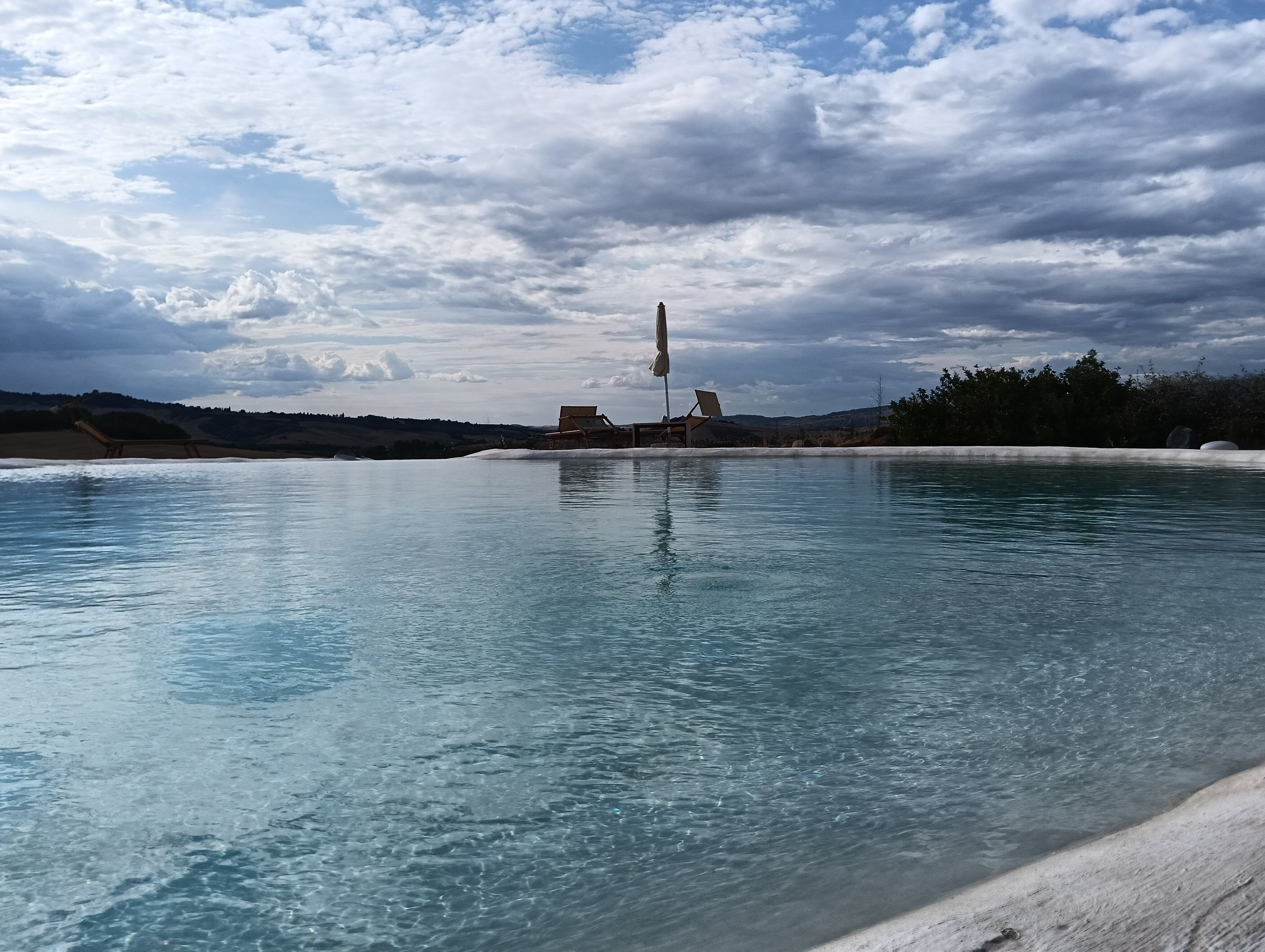 Relais Val d'Orcia-泳池