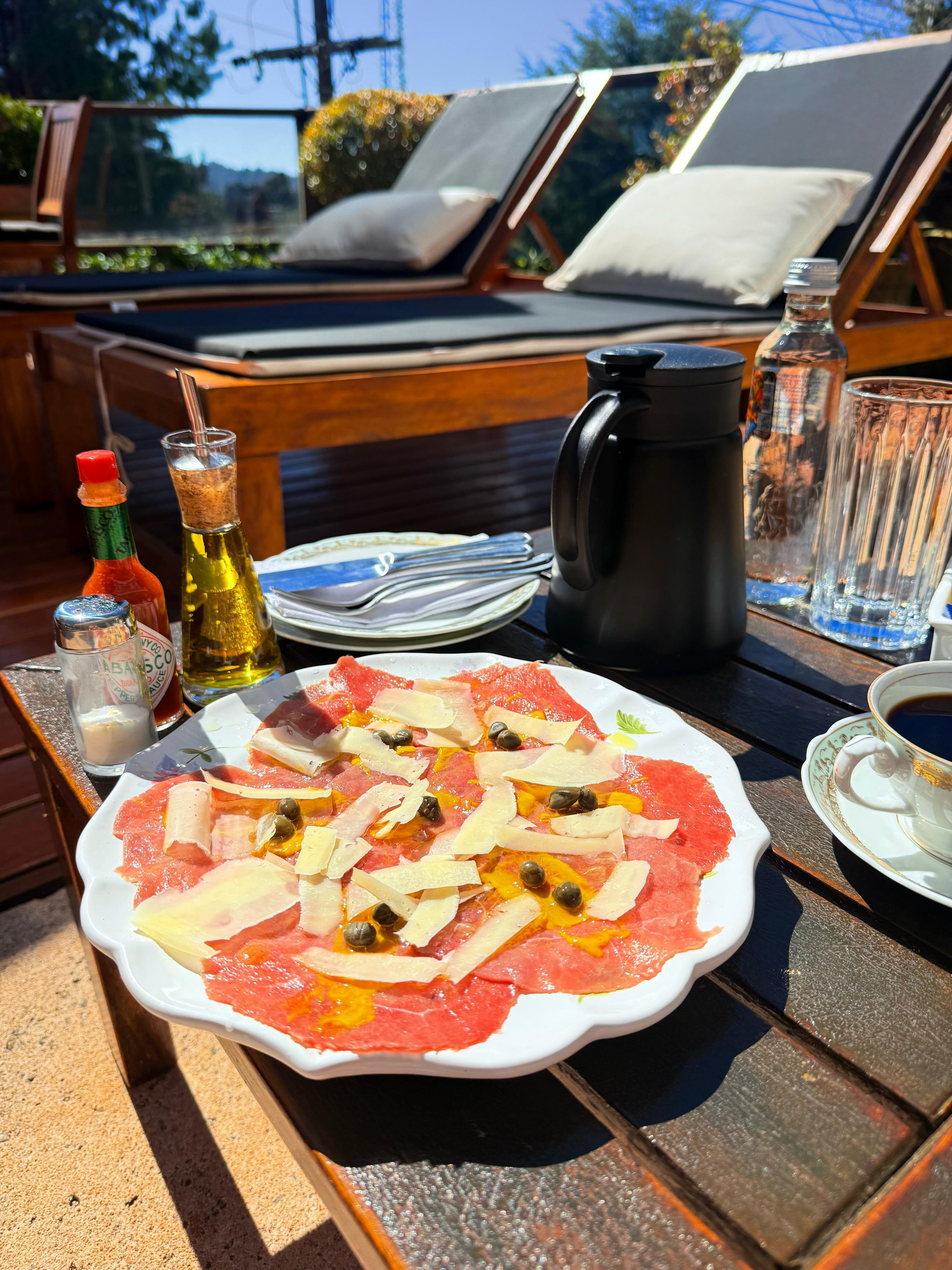 L.A.H. Hostellerie-泳池