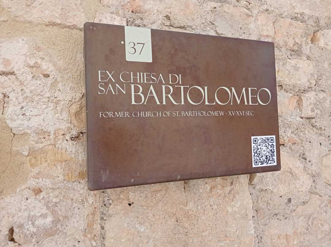 Ex Chiesa E Monastero Di San Bartolomeo-Trevi必去景点