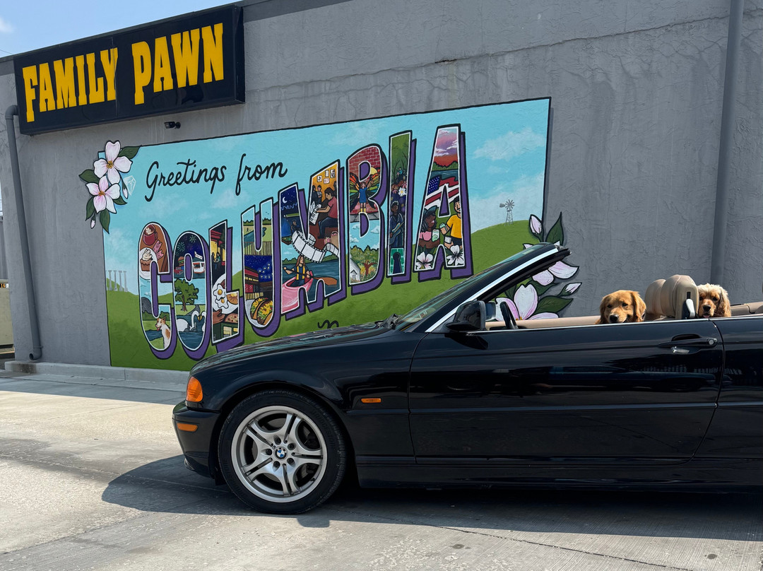 Greetings From Columbia, Missouri Postcard Mural