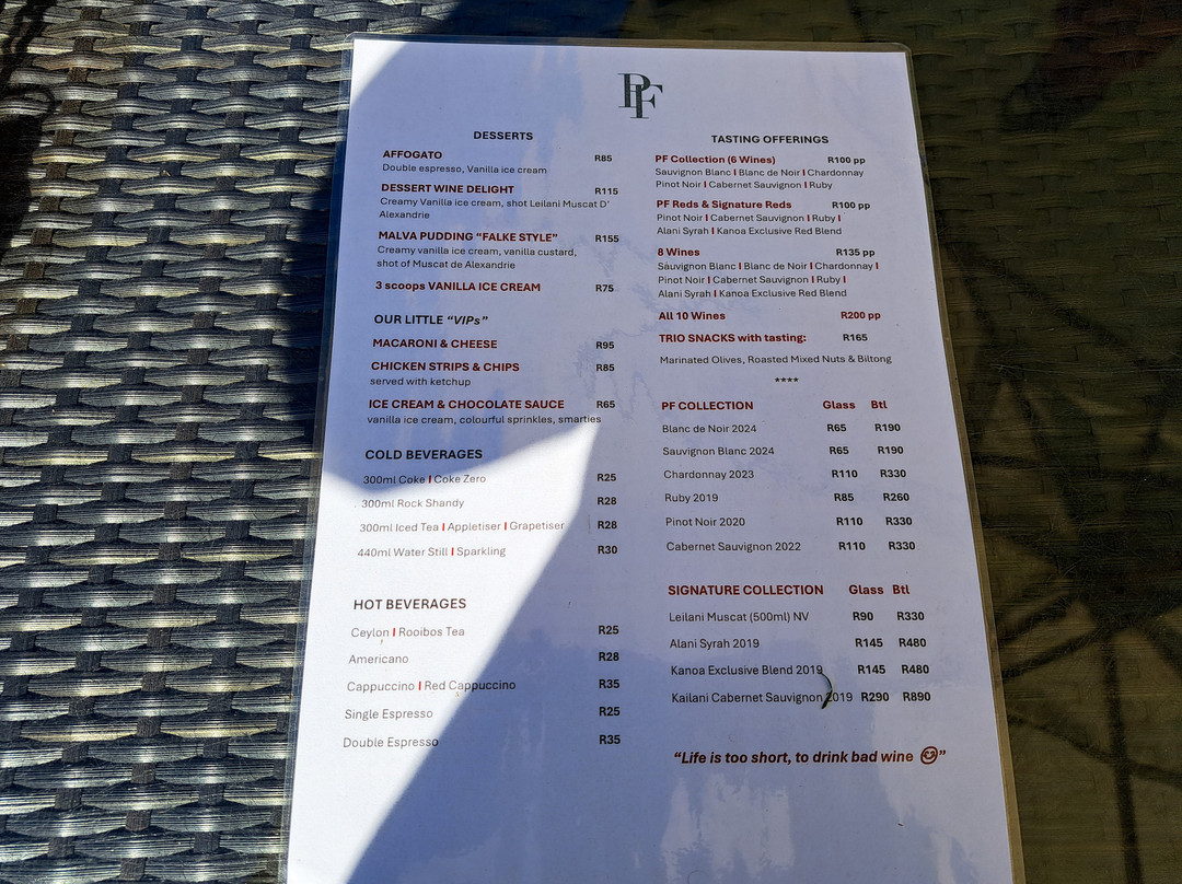 Peter Falke Winery-斯泰伦博斯必去景点