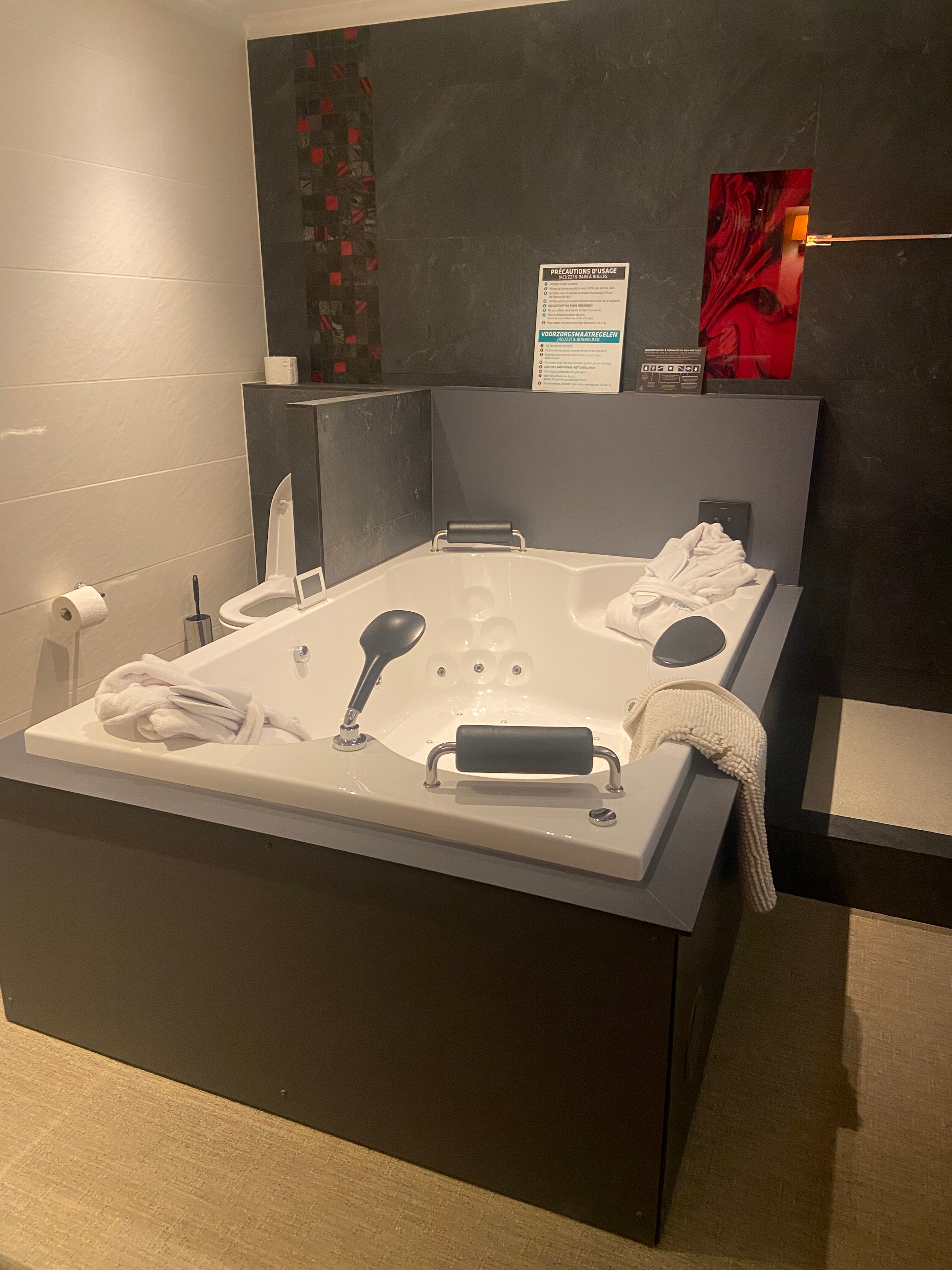 L'Auberge de Rochehaut-浴室