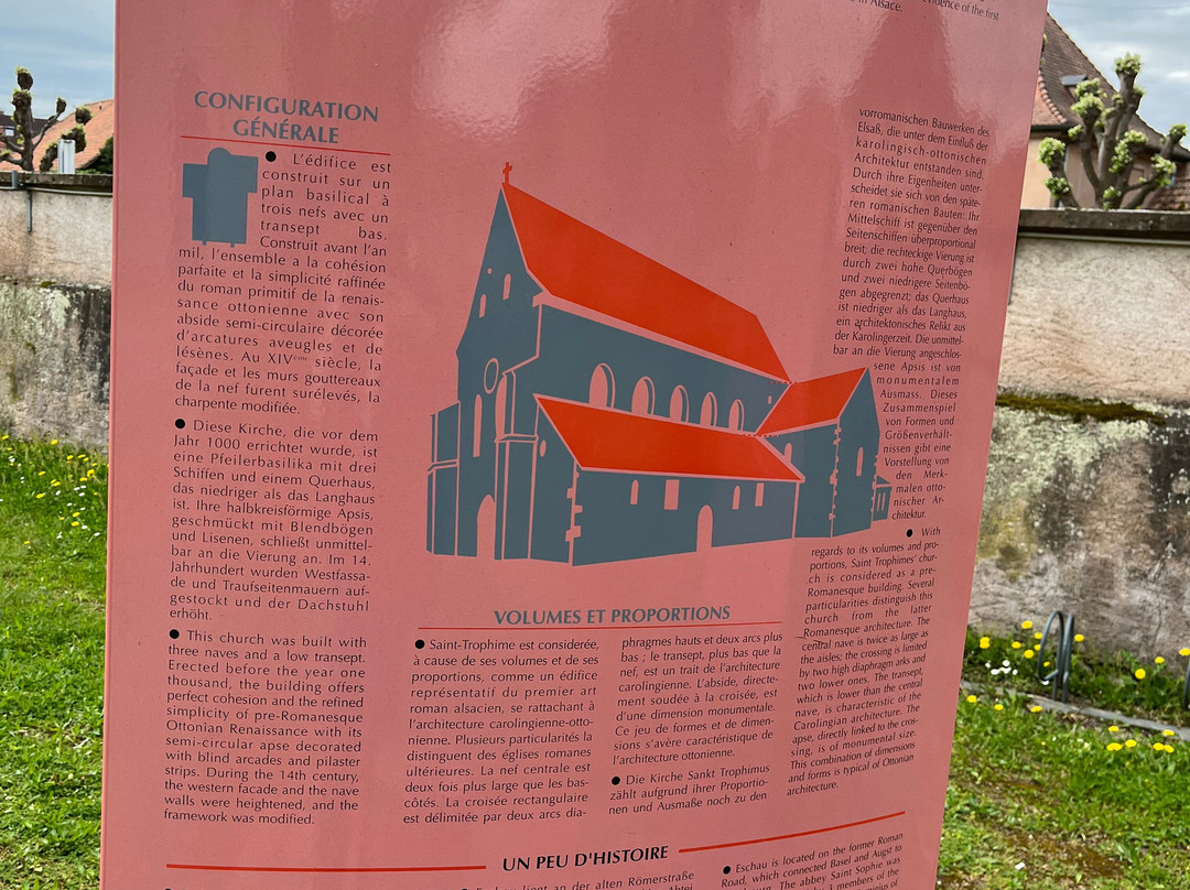 Abbatiale Saint-Trophime-Eschau必去景点