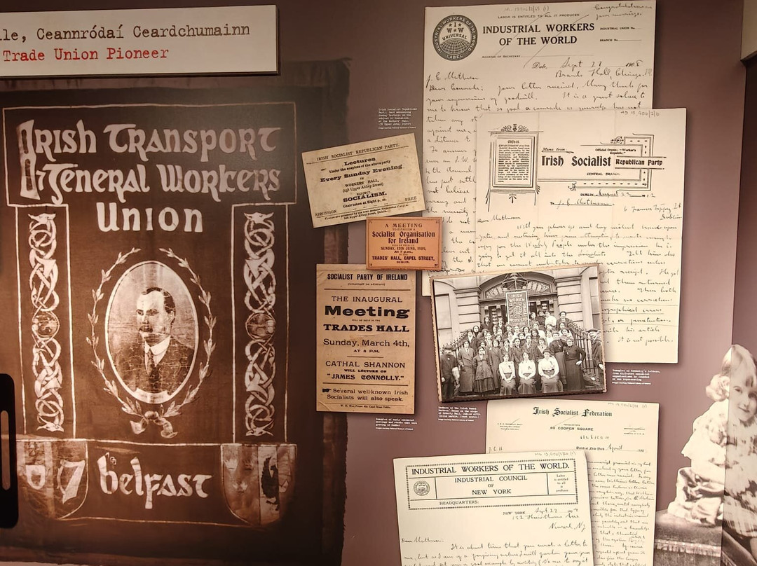 Áras Uí Chonghaile, James Connolly Visitor Centre-贝尔法斯特必去景点