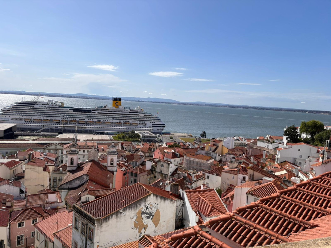 Miradouro de Santa Luzia-里斯本必去景点