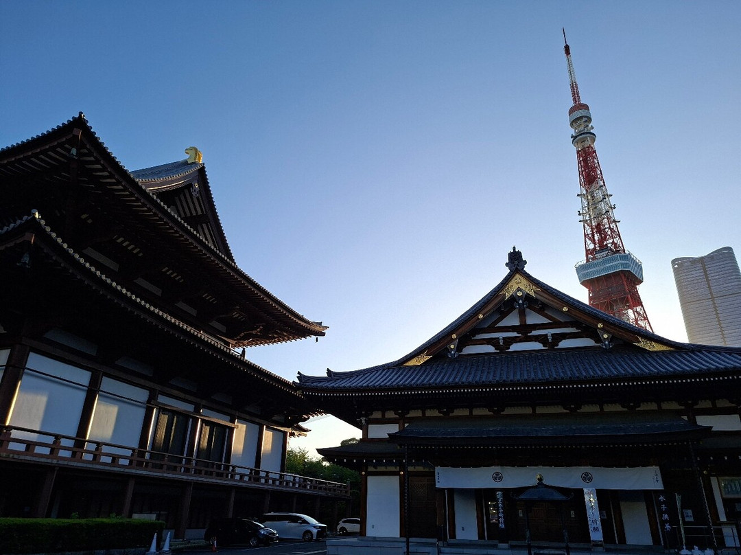 Zojo-ji Temple Daimon-Shibakoen必去景点
