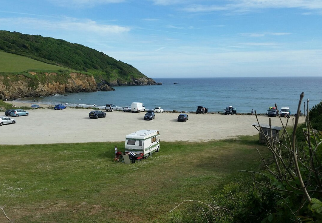 Porthluney Beach-Gorran Haven必去景点