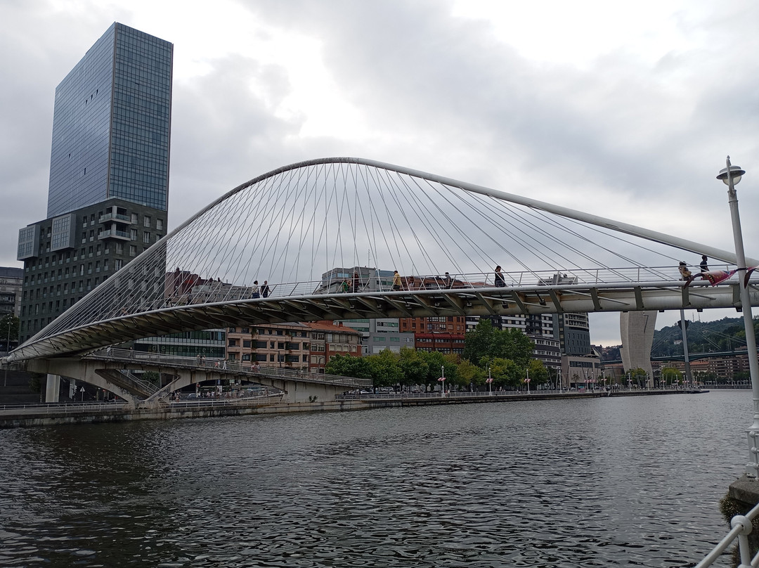 Puente Zubizuri-毕尔巴鄂必去景点