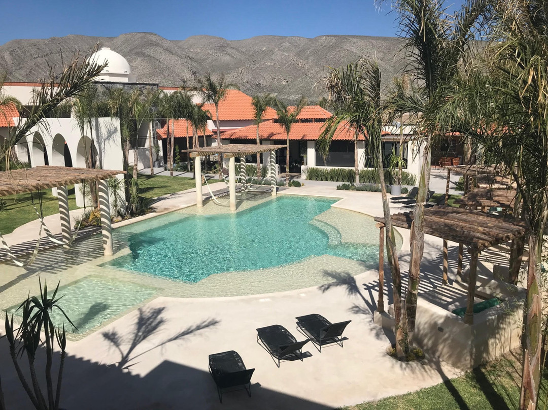 科阿韦拉酒店住宿-Hotel Hacienda 1800