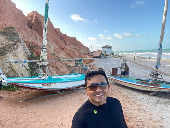 Falesias vermelhas-Canoa Quebrada必去景点