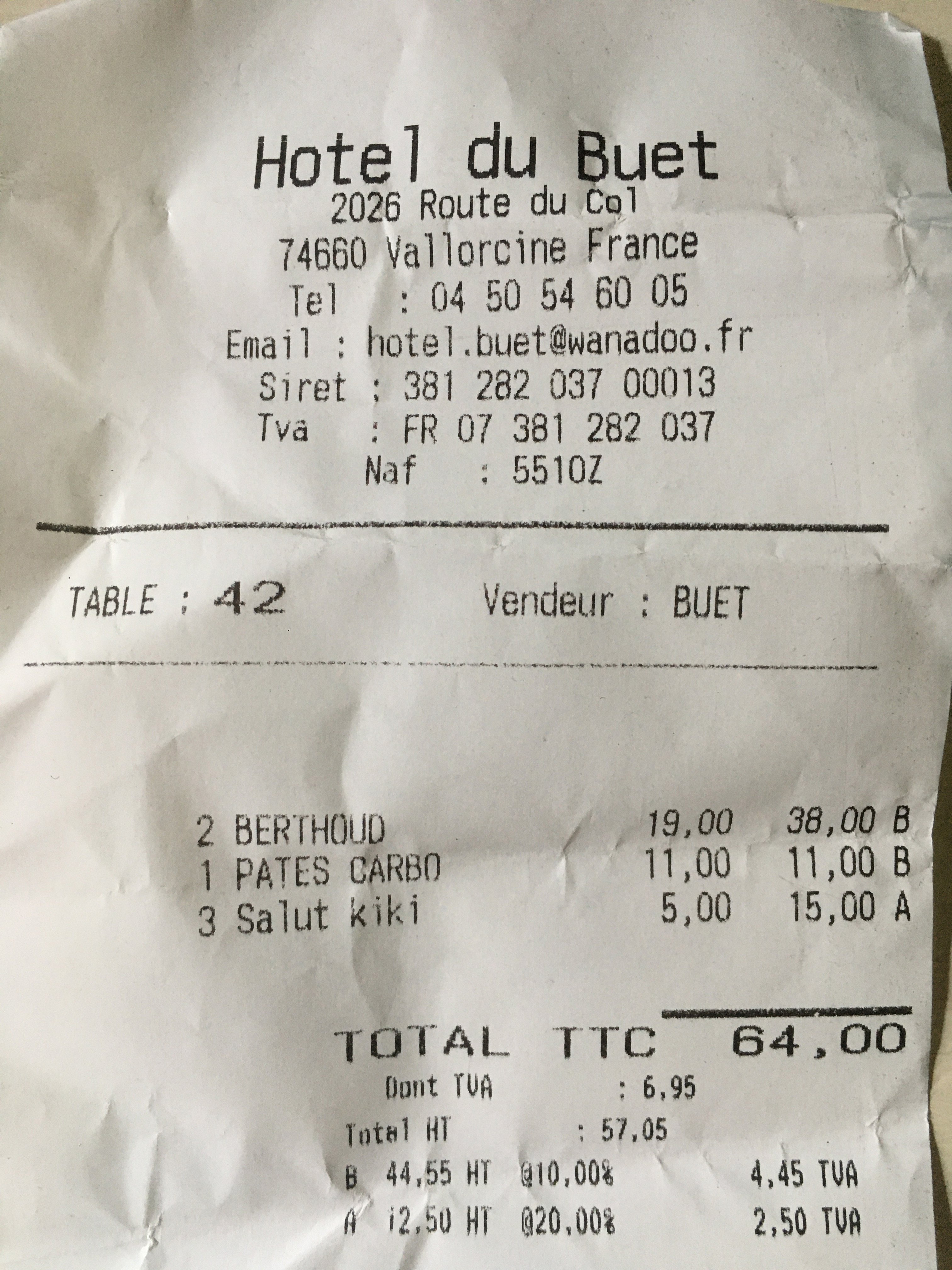 Hôtel du Buet-餐饮