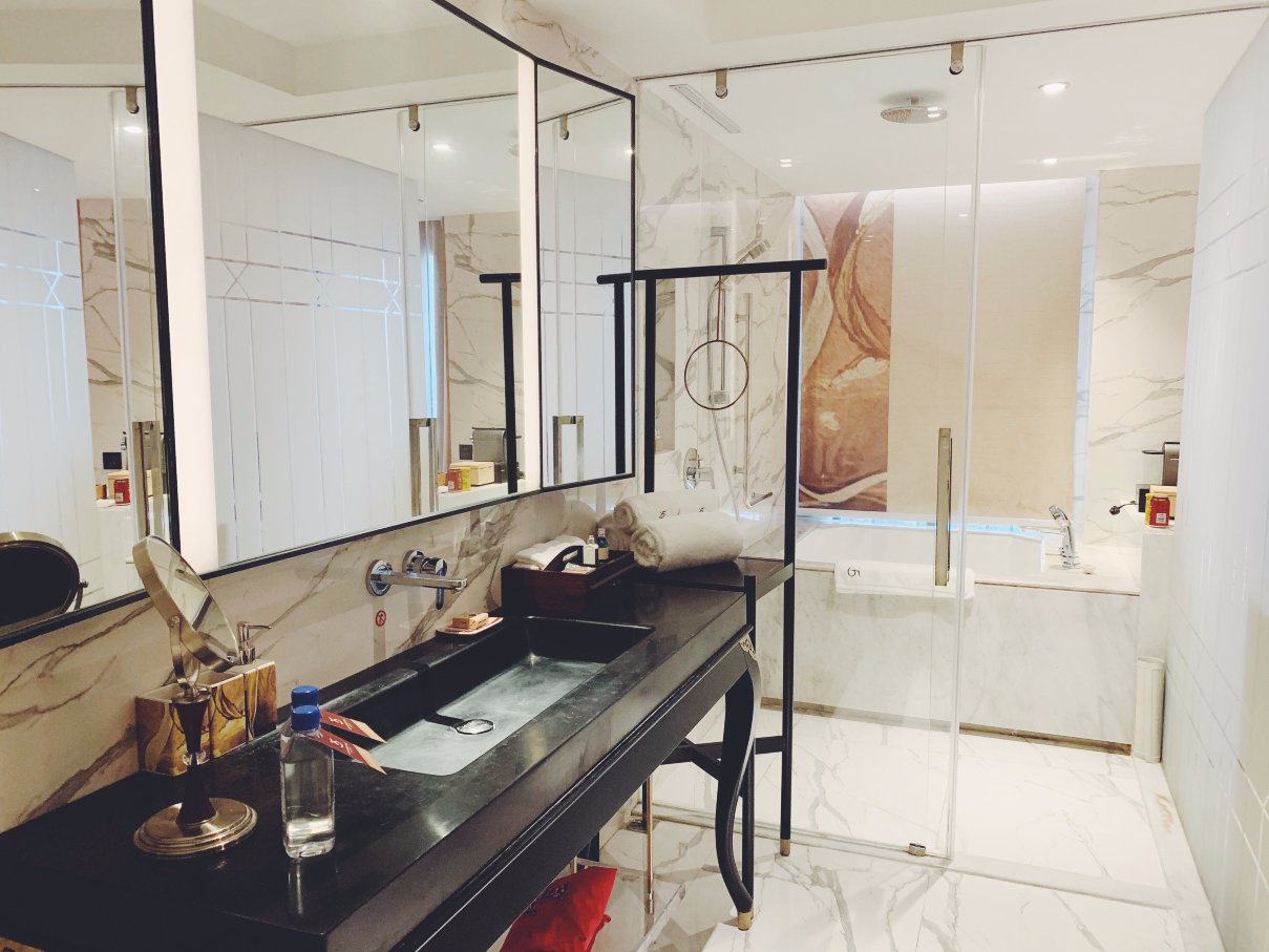 广州岭南五号酒店-浴室