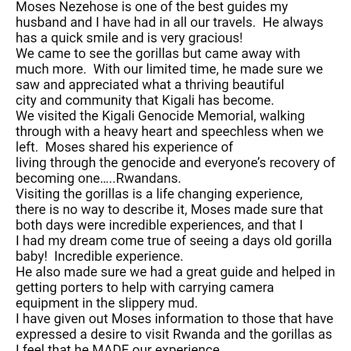 Volcanoes National Park-Ruhengeri必去景点