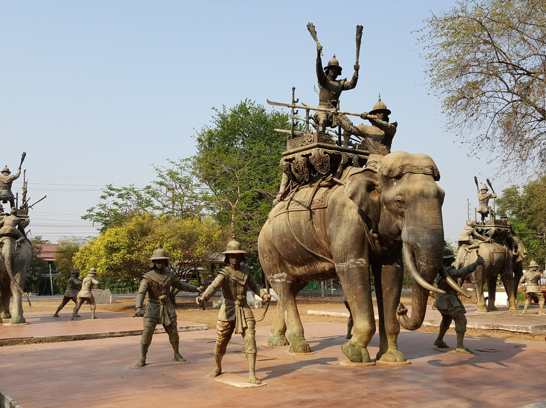 War Elephants Monument-大城必去景点