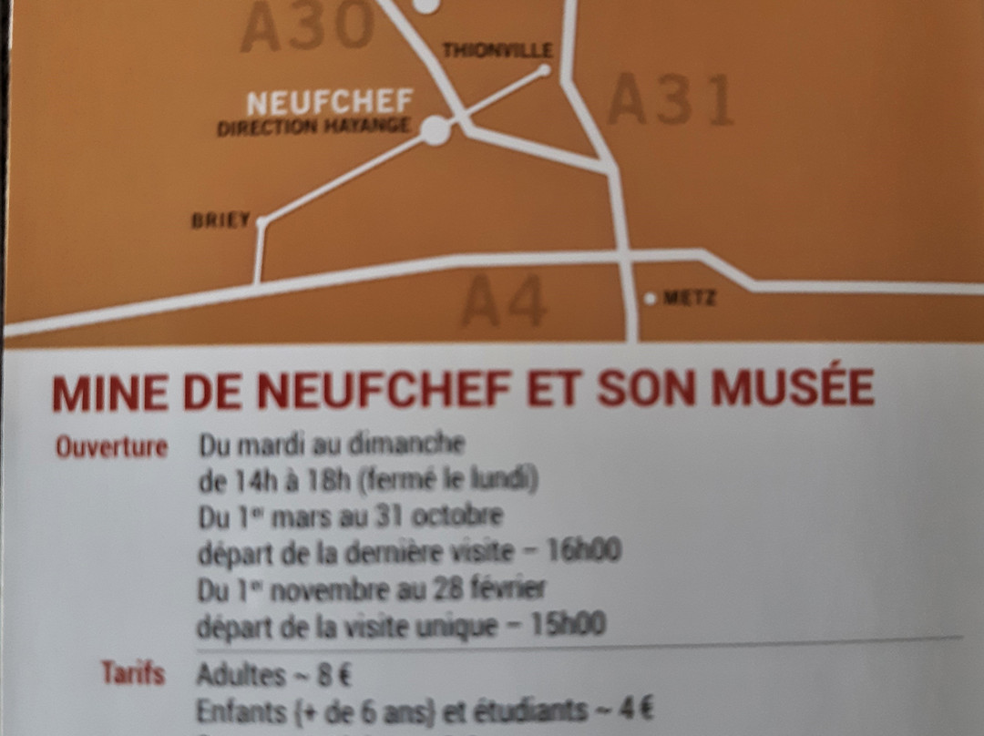 Musée des Mines de fer à Neufchef-Neufchef必去景点