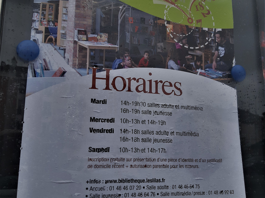 Bibliothèque André Malraux-Les Lilas必去景点