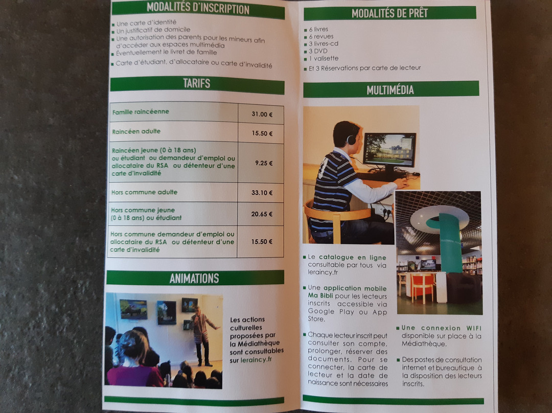 Médiathèque du Raincy-Le Raincy必去景点