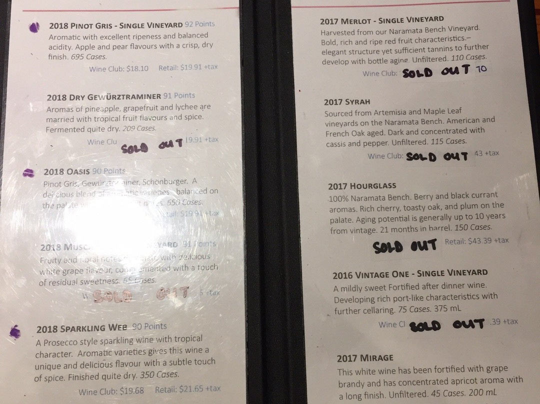 Black Widow Winery-彭蒂克顿必去景点