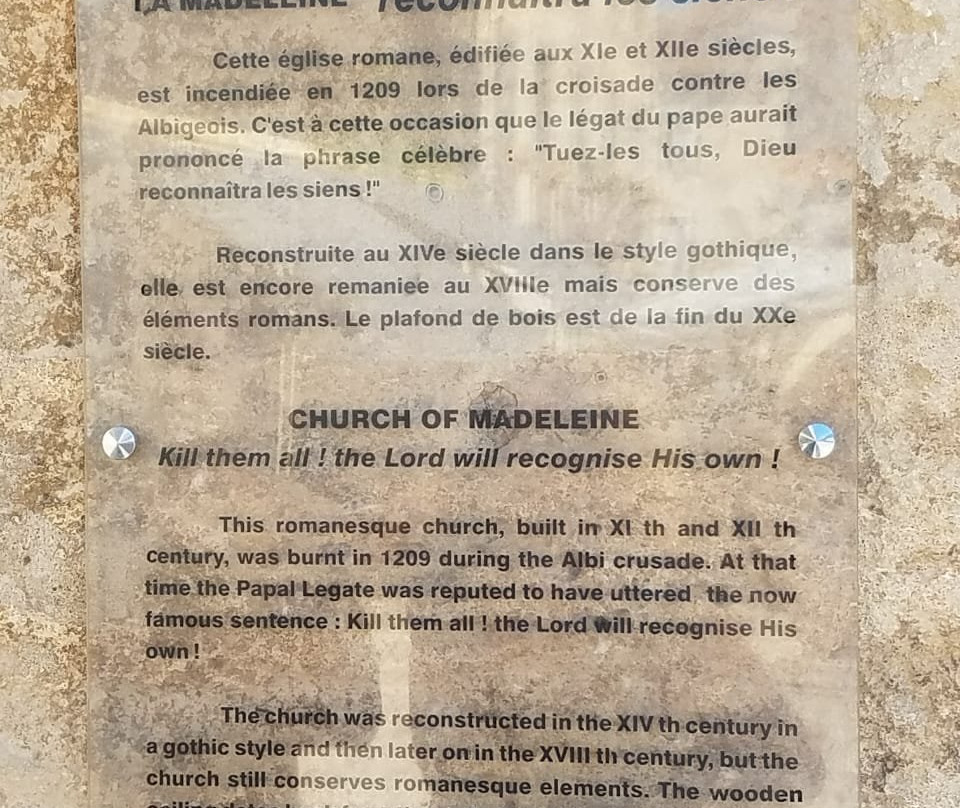 Eglise de la Madeleine-贝济耶必去景点