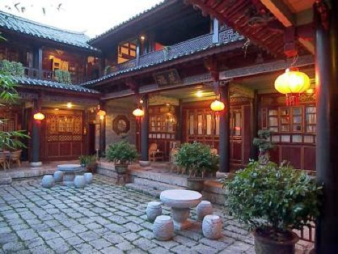 喜多娜·三合行馆（丽江古城大水车店）-浴室