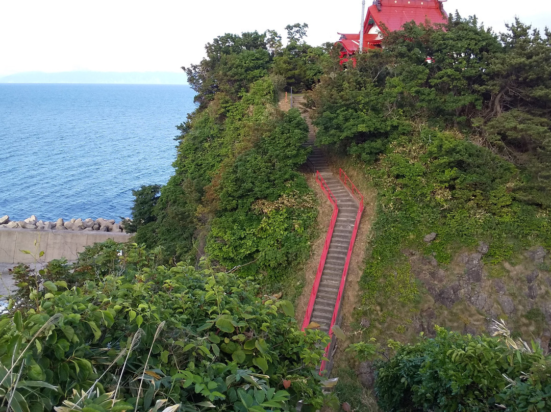 Miyatsu Bentengu Shrine-奥尻町必去景点