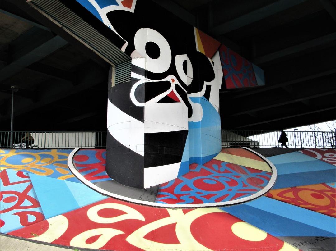 Fresque "Pilier pont 3"