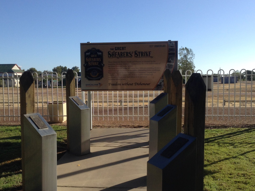 Barcaldine旅游景点-The Great Shearer's Strike Memorial