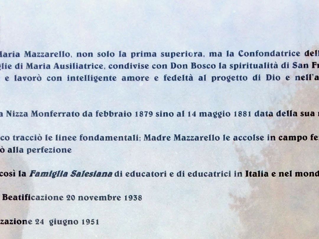 Monumento a S.M. Domenica Mazzarello-Nizza Monferrato必去景点