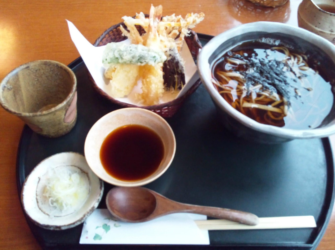 鸠山町餐馆和美食-Teuchi Soba Mansaku
