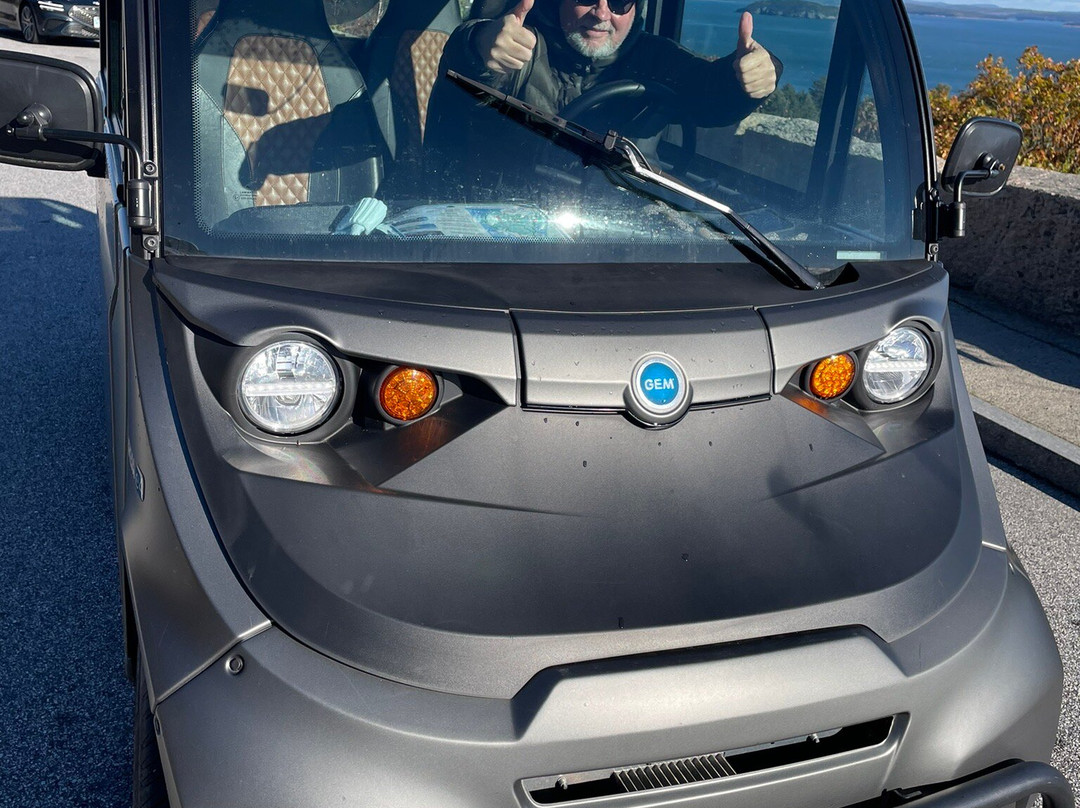 Acadia GEM  Electric Vehicle Rentals-巴港必去景点