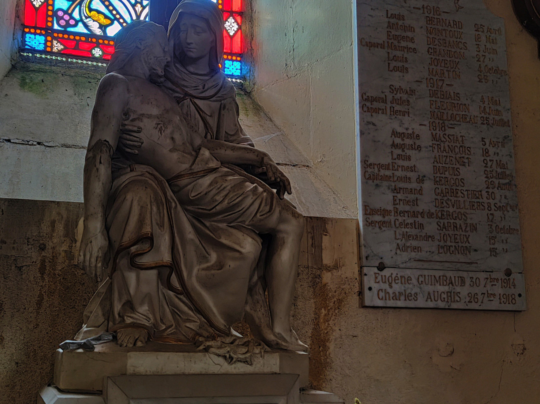 Église Saint-Médard de Gouex景点图片