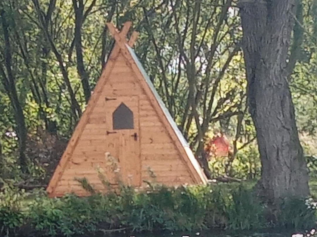 "George's" Lakeside Wooden Tipi