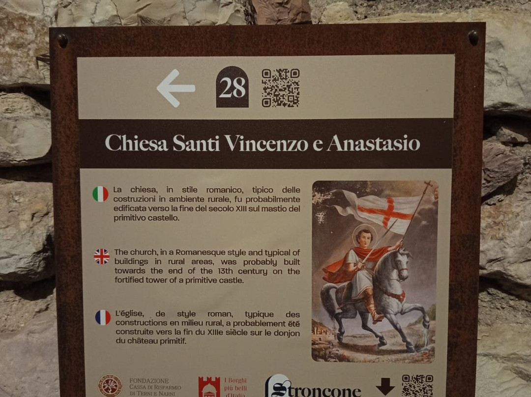 Chiesa dei Santi Vincenzo e Anastasio in Finocchieto-Stroncone必去景点