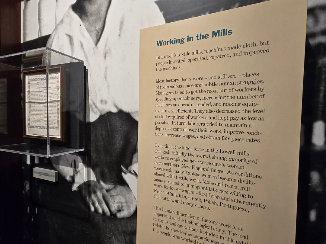 Boott Cotton Mills Museum-洛厄尔必去景点