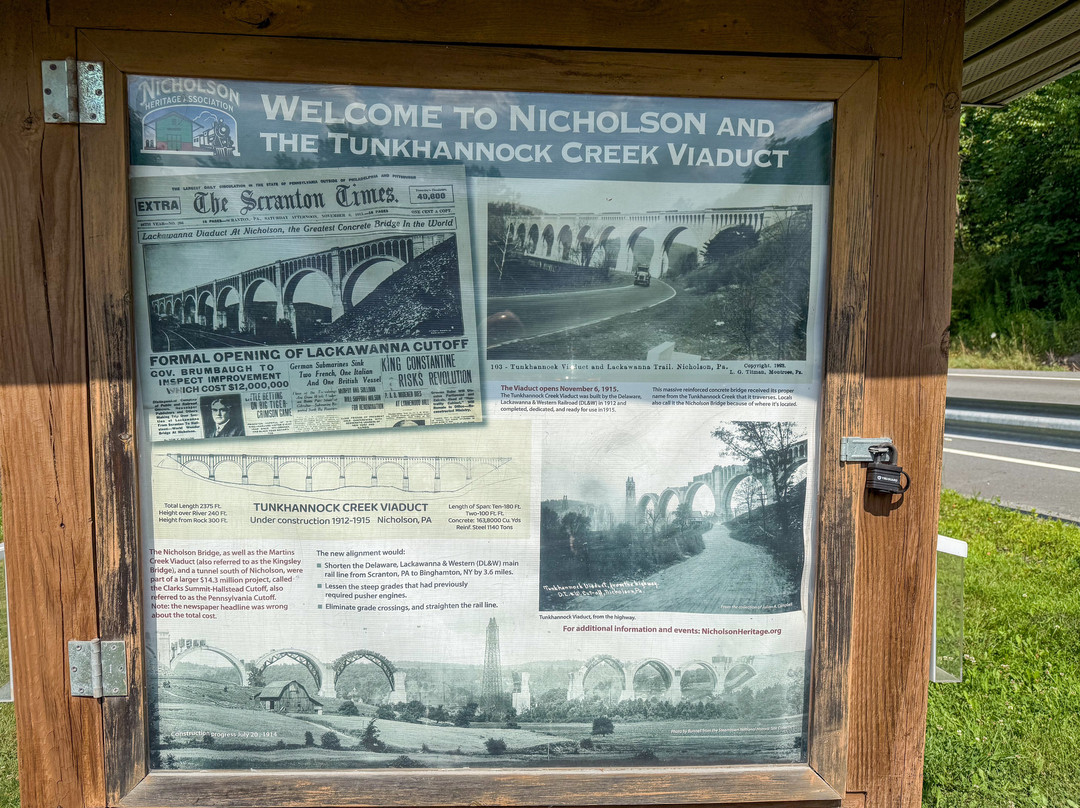 Tunkhannock Creek Viaduct-Nicholson必去景点