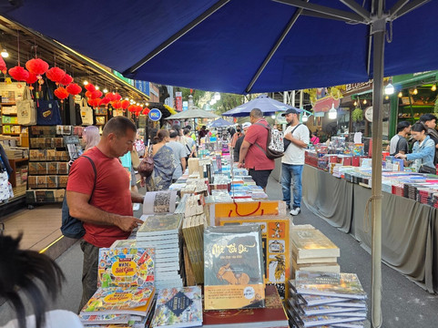 Ho Chi Minh City's Book Street-胡志明市必去景点