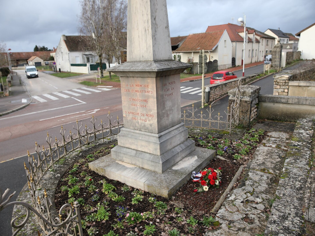 Le monument aux morts de Crissey-Crissey必去景点