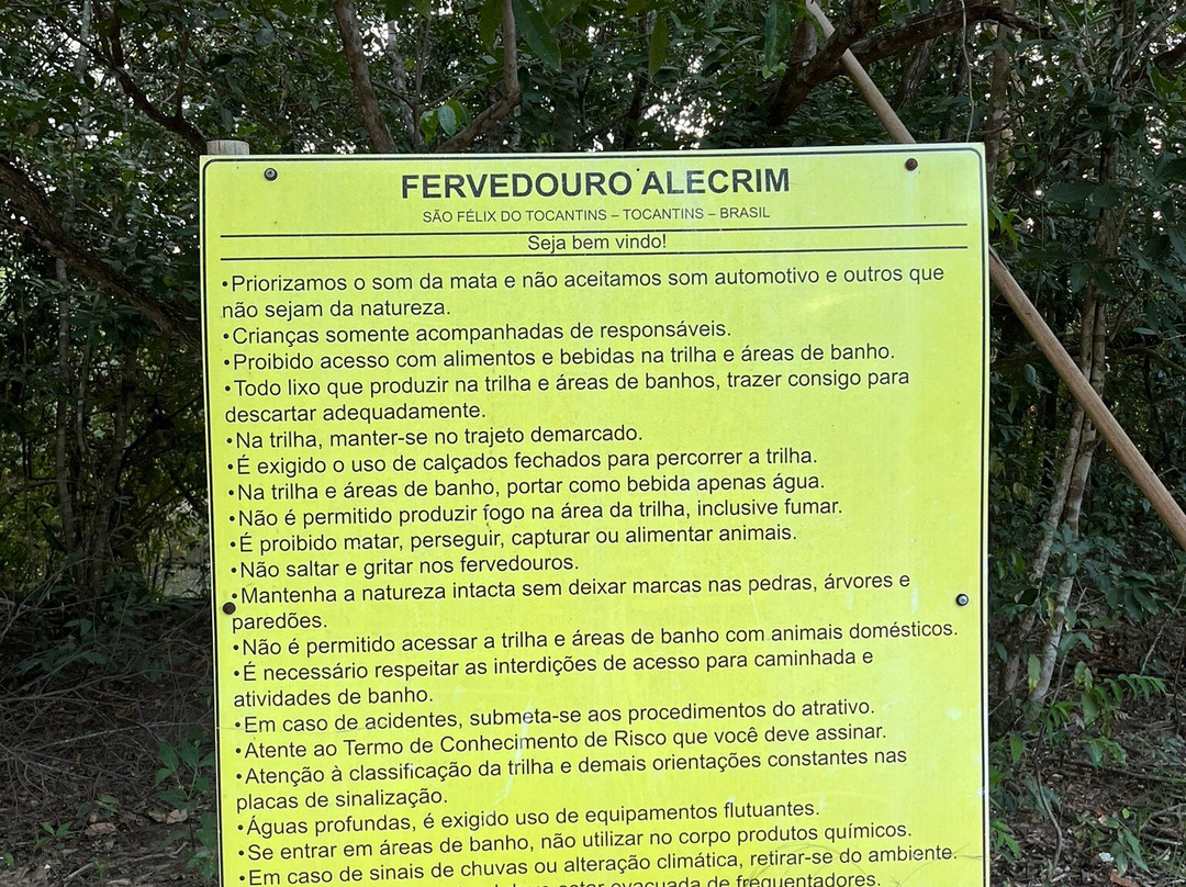 Fervedouro Do Alecrim-Sao Felix do Tocantins必去景点