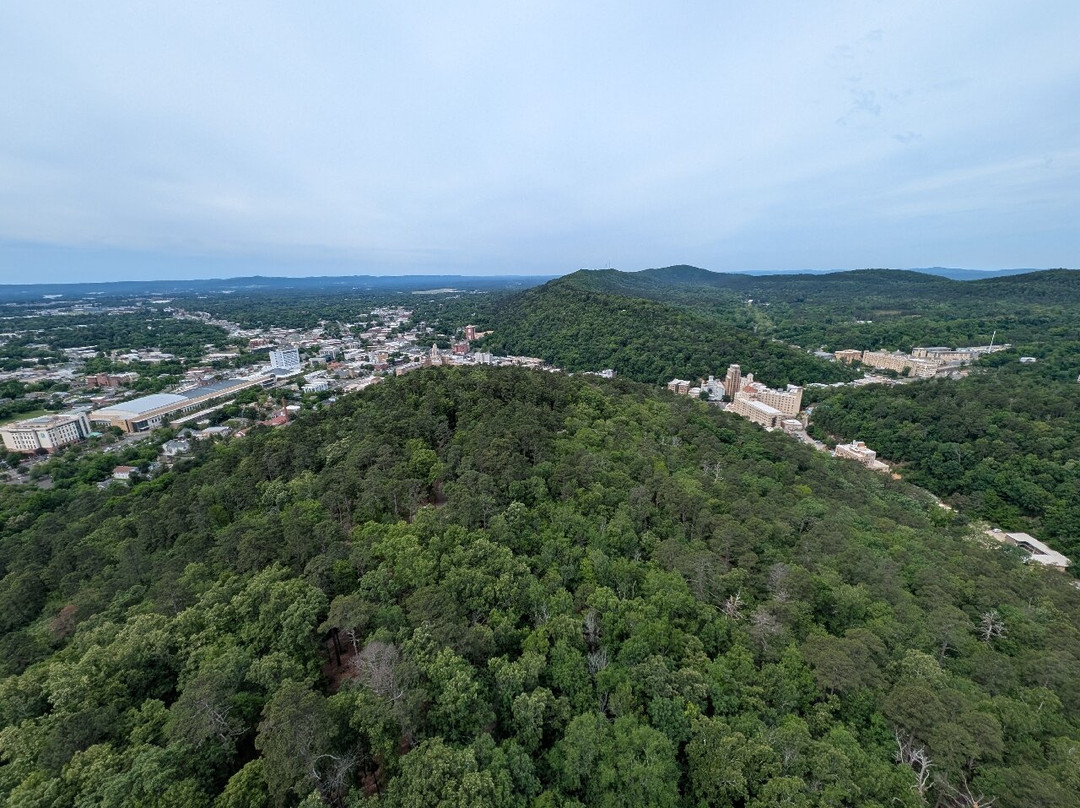 Hot Springs Mountain Tower-温泉城必去景点