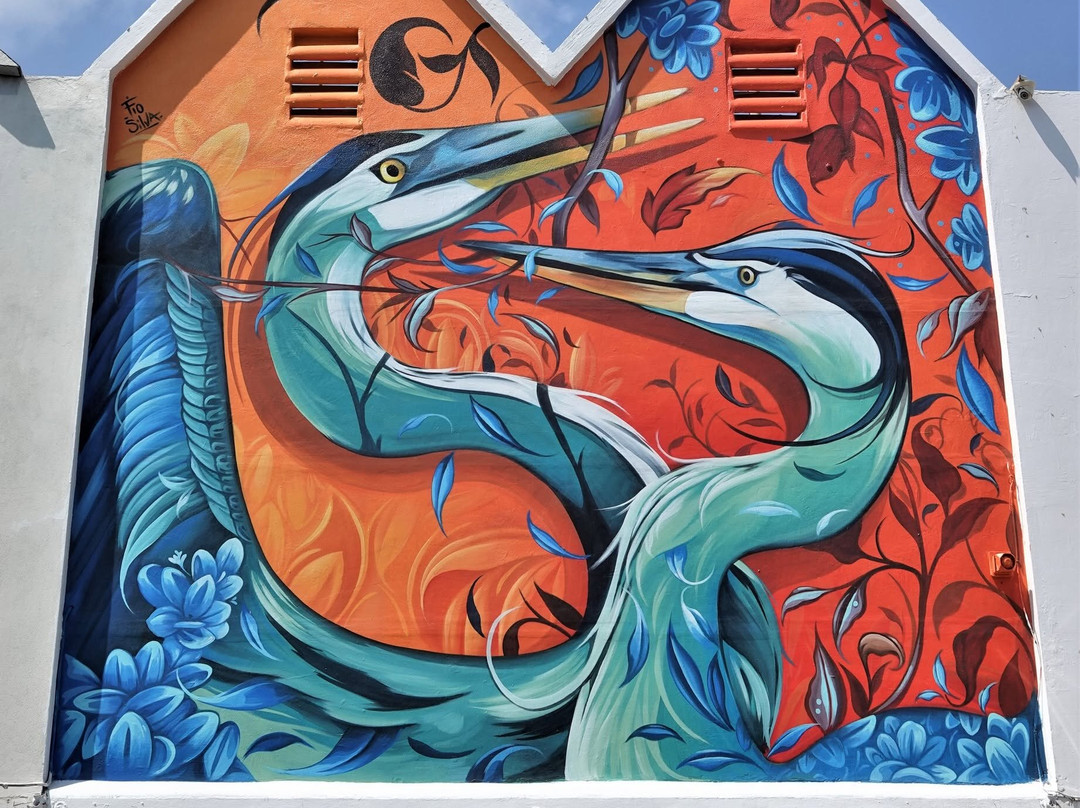 Street Murals By Aruba Art Fair-San Nicolas必去景点