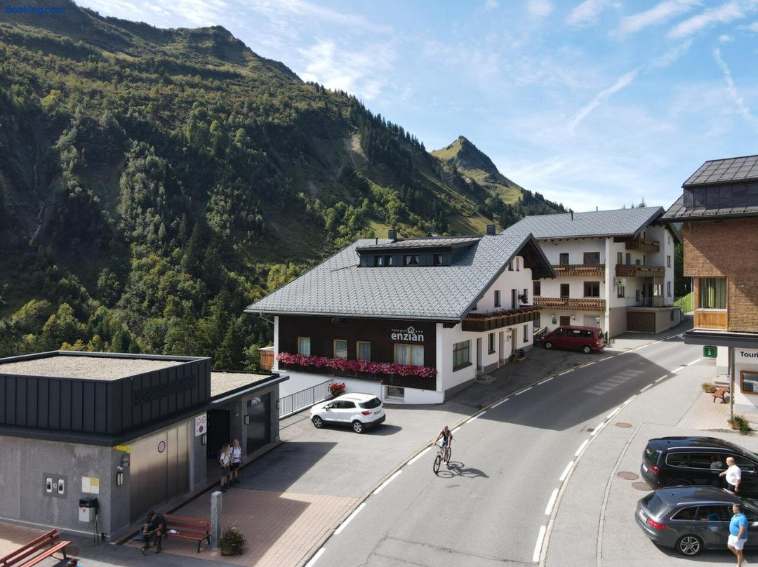 Schnepfau酒店住宿-Pension Enzian