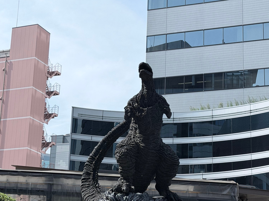 Godzilla Statue-Yurakucho必去景点