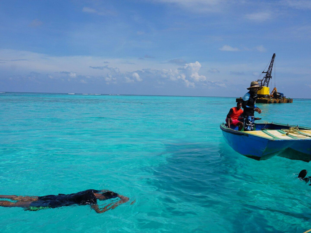 Lakshadweep旅游景点-Kavaratti Island Lagoon