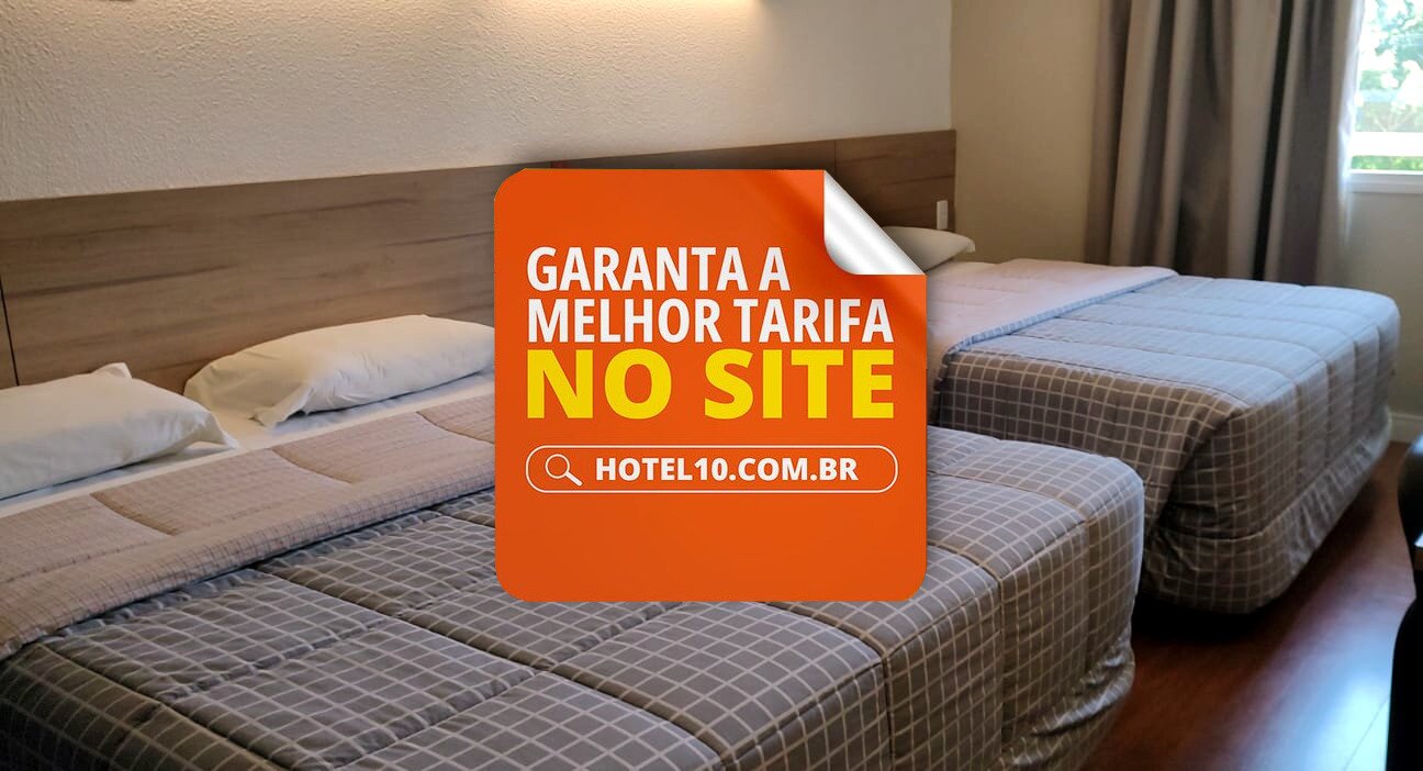 Hotel 10 Joinville-客卧