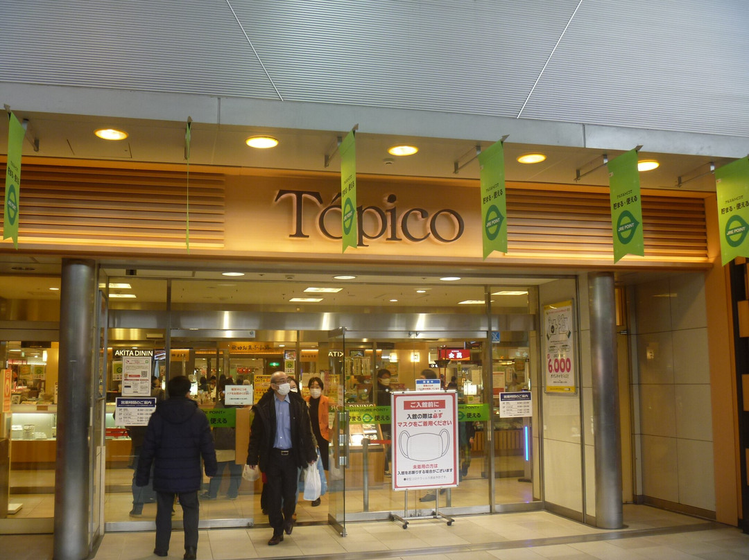 Akita Station Building Topico-秋田市必去景点